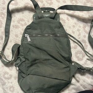 Rebecca Minkoff small canvas material. Bought used. Never used.